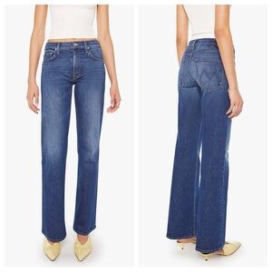 Mother Superior The Bookie Ankle Sneak in Perfectly Imperfect Mid-Rise Bootcut